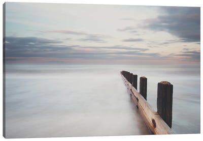 The Ocean At Peace With Itself Canvas Art Print - Laura Evans