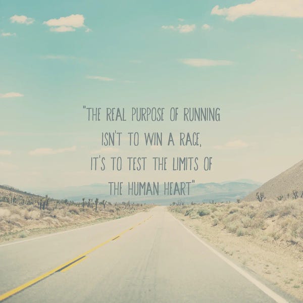 The Real Purpose Of Running