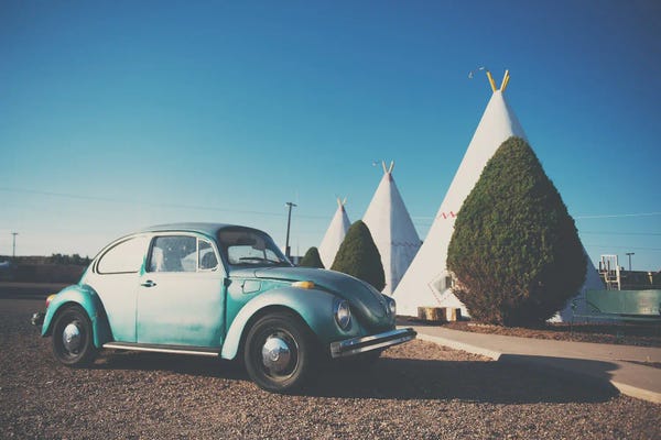 Volkswagen: The Wigwam Motel by Laura Evans
