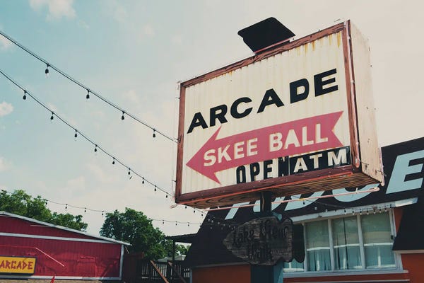 Inspirational Office: This Way To The Arcade by Laura Evans