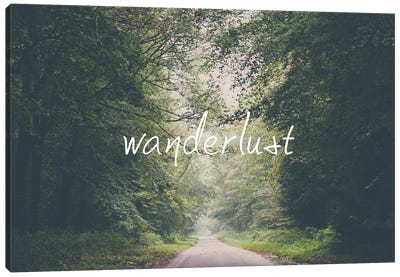Wanderlust Canvas Art Print - Travel Journal