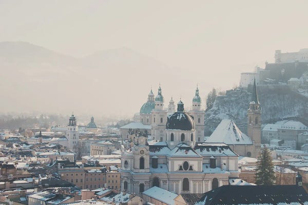 Domes: Winter Blues by Laura Evans