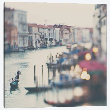 Winter In Venice Canvas Print #LEV209} by Laura Evans Art Print