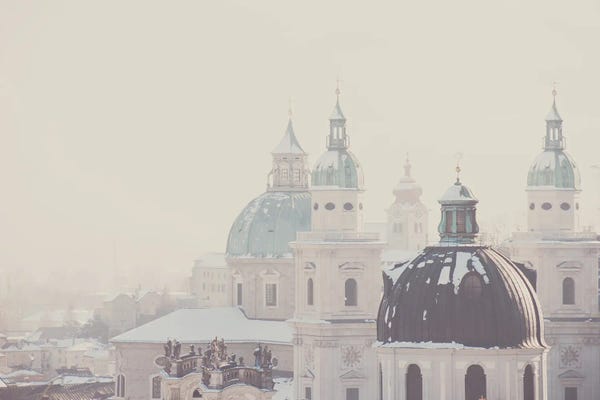 Beneath The Snow Covered Domes