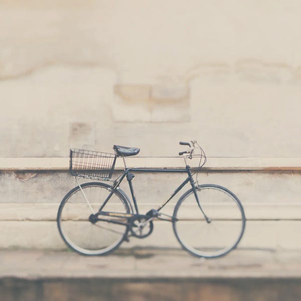 Vintage Styled Photography: A Very Masculine Bicycle by Laura Evans