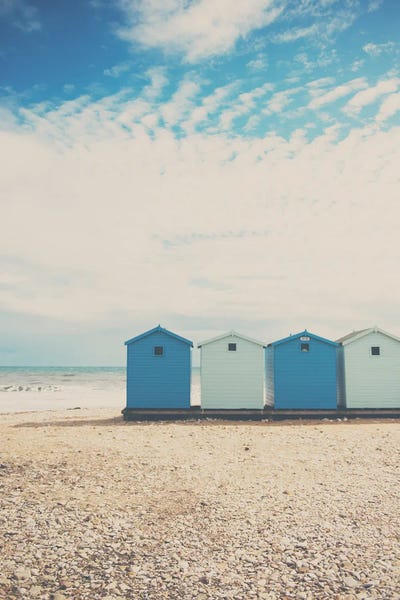 Travel Journal: Charmouth Beach Huts by Laura Evans