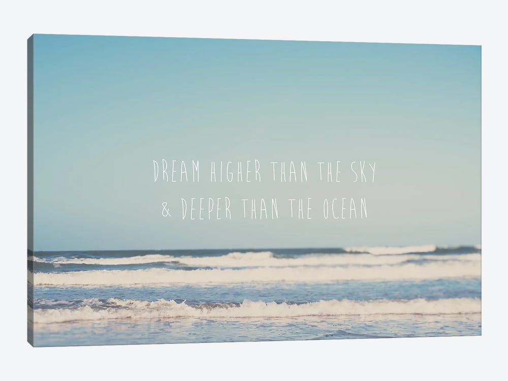 Dream Higher Than The Sky by Laura Evans 1-piece Canvas Artwork