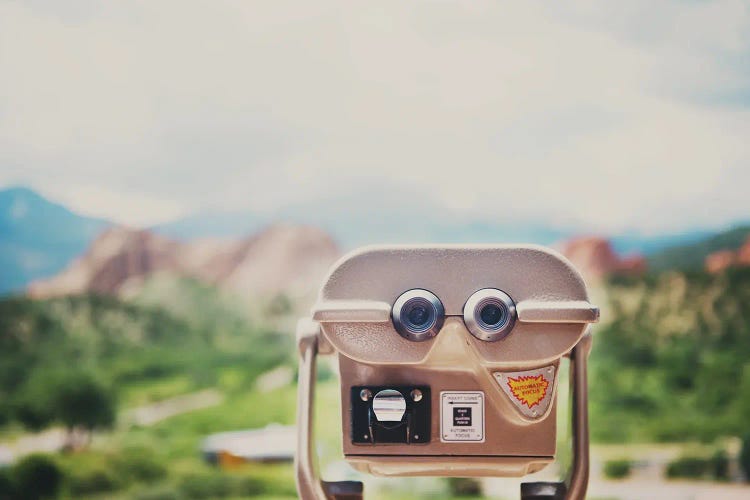 A Viewfinder To The Garden Of The Gods