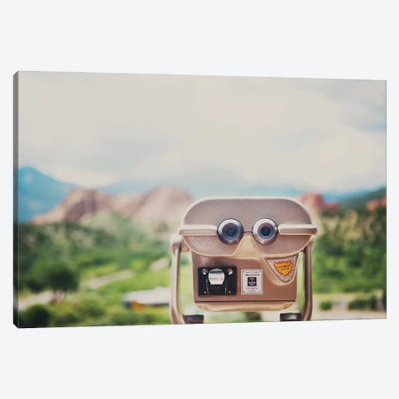 A Viewfinder To The Garden Of The Gods Canvas Print #LEV80} by Laura Evans Canvas Artwork