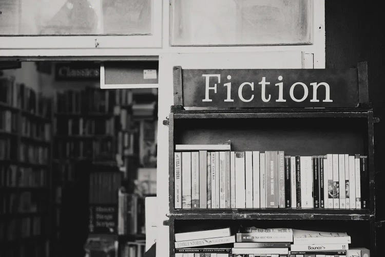 Getting Lost In Fiction by Laura Evans wall art