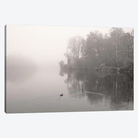 River In Mist Canvas Print #LEW103} by Lena Weisbek Canvas Print