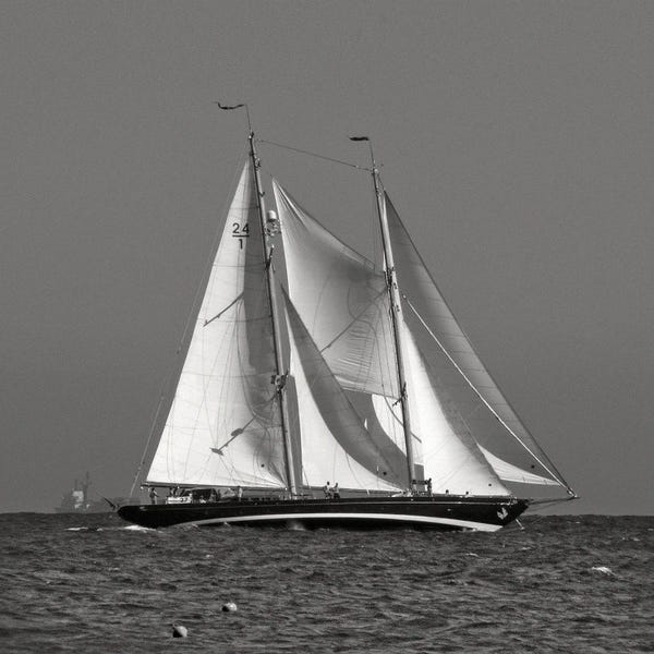 Lena Weisbek: Sailboat I by Lena Weisbek