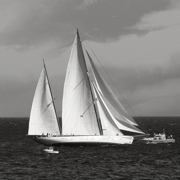 Lena Weisbek: Sailboat II by Lena Weisbek