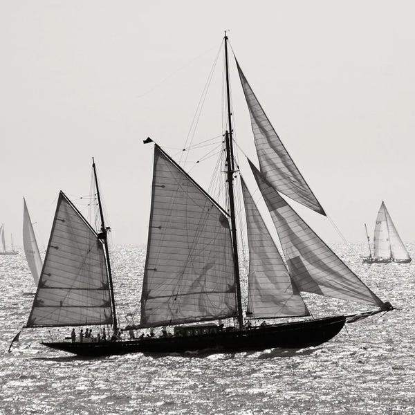 Lena Weisbek: Sailboat III by Lena Weisbek