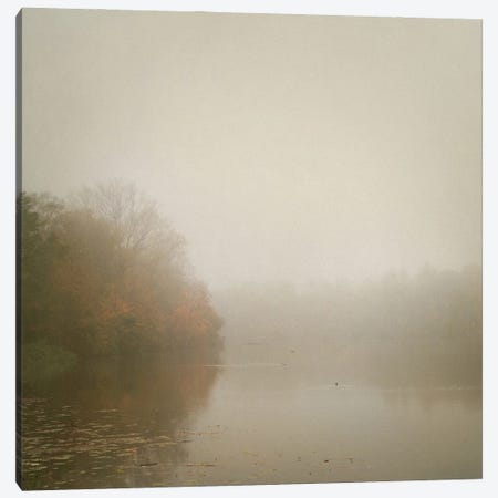 Foggy River Canvas Print #LEW188} by Lena Weisbek Canvas Print