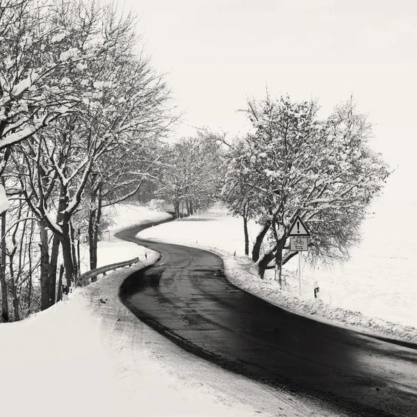 Snowscapes: Winding Road by Lena Weisbek