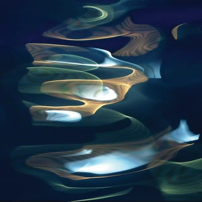 H2O LXII by Lena Weisbek framed canvas print