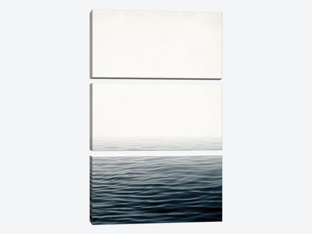 Misty Sea by Lena Weisbek 3-piece Canvas Wall Art