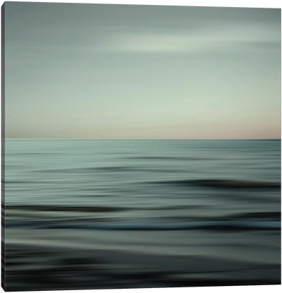 Waves Of Calm Canvas Art Print - Lena Weisbek