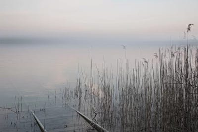 Lost In Nowhere by Lena Weisbek framed canvas print