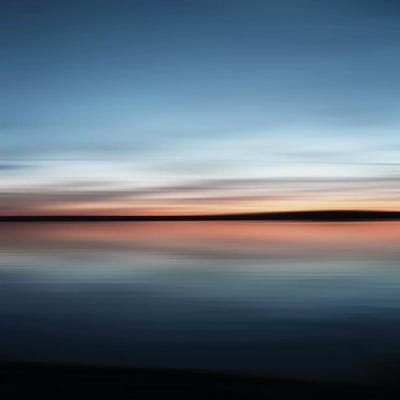 When Sea Meets The Sky by Lena Weisbek acrylic art print