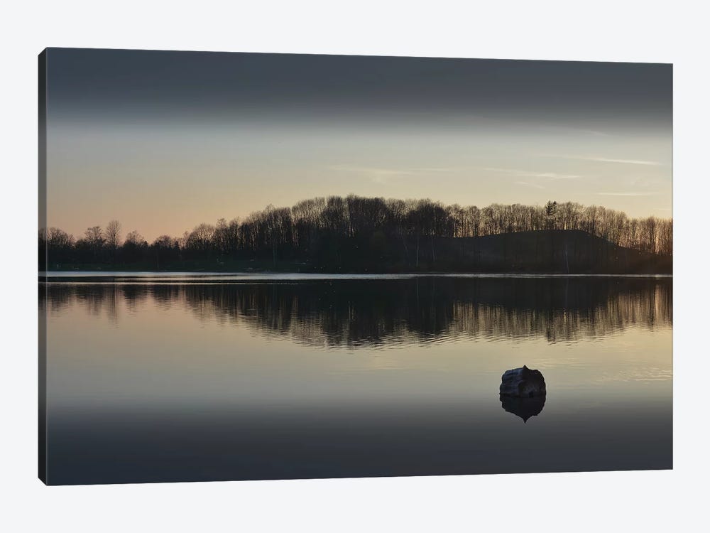 Silence At The Lake I by Lena Weisbek 1-piece Canvas Wall Art