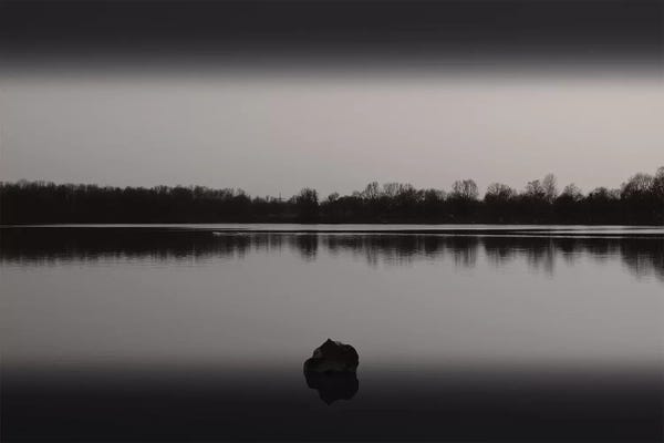 Lena Weisbek: Silence By The Lake II by Lena Weisbek