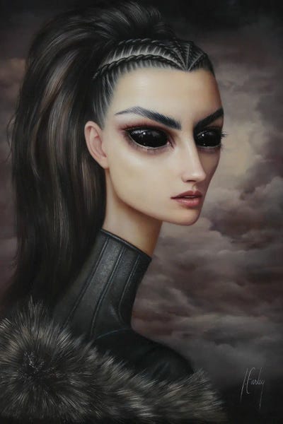 Goth Art: The Swan Song Prophecy by Lori Earley