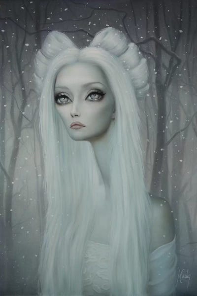 Pop Surrealism & Lowbrow: Angela by Lori Earley