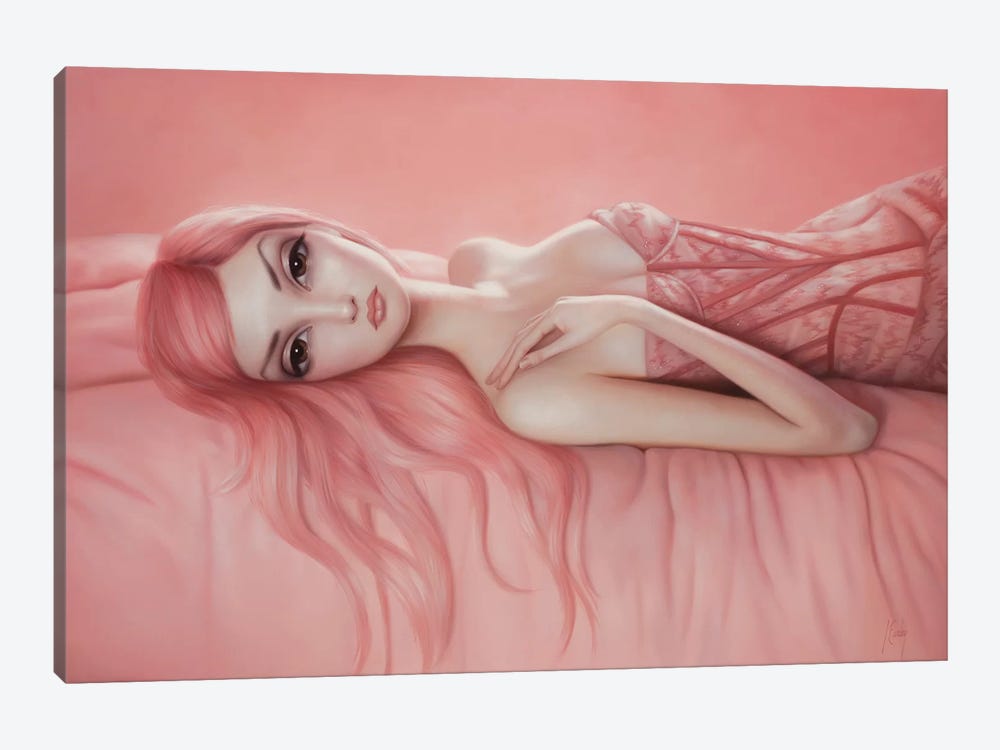 Audrey by Lori Earley 1-piece Canvas Print