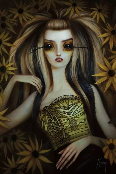 Lowbrow Femme Fatales: Black-Eyed Susan by Lori Earley