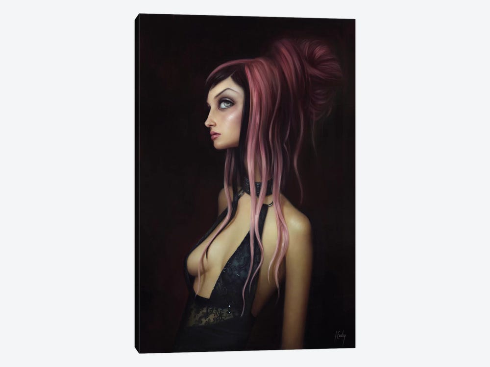 Cocktail Hour by Lori Earley 1-piece Canvas Artwork