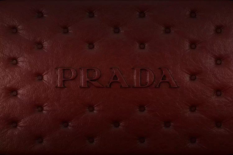 Burgundy Prada by 5by5collective wall art
