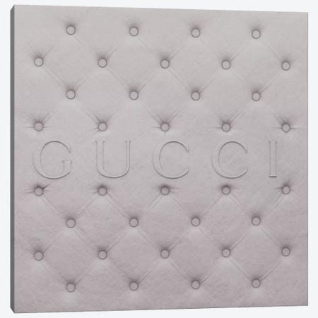White Gucci Canvas Print #LFA2} by 5by5collective Canvas Artwork