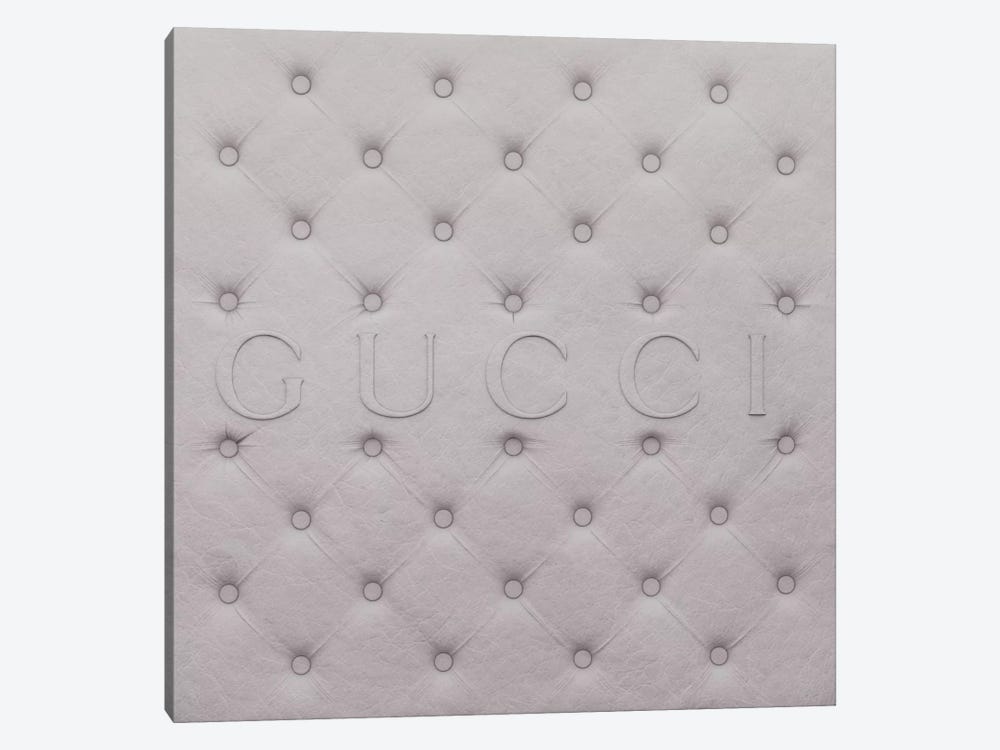 White Gucci by 5by5collective 1-piece Canvas Print