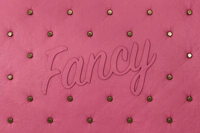 Fancy Pink by 5by5collective canvas print