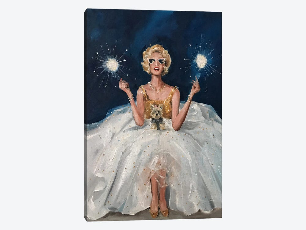 Sparklers by Lisa Finch 1-piece Canvas Art Print