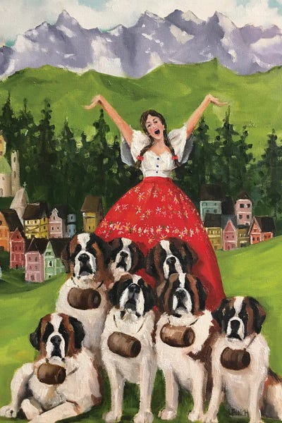St. Bernards: The Songstress Of Salzberg by Lisa Finch