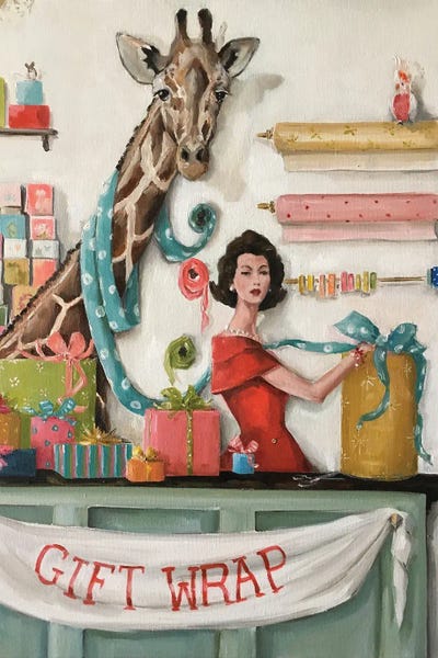 Party Animals: The Reticulated Ribboneer Large by Lisa Finch