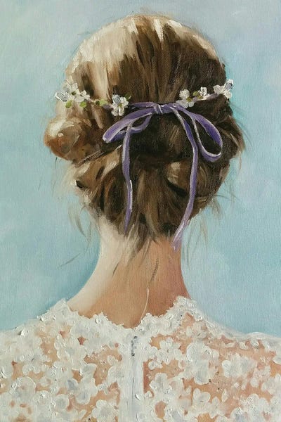 Lavender Girl by Lisa Finch art print