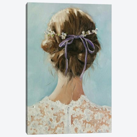 Lavender Girl Canvas Print #LFC42} by Lisa Finch Canvas Print