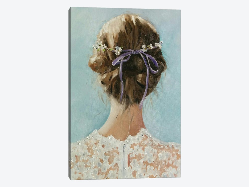 Lavender Girl by Lisa Finch 1-piece Canvas Artwork