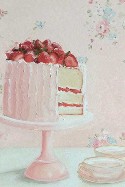 Foodie: Strawberry Afternoon New by Lisa Finch