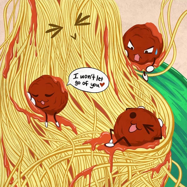 Witty Humor: Foodilicious Comfort by 5by5collective