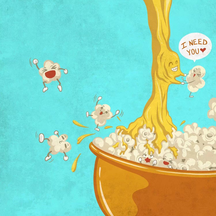 Buttery Waltz by 5by5collective wall art
