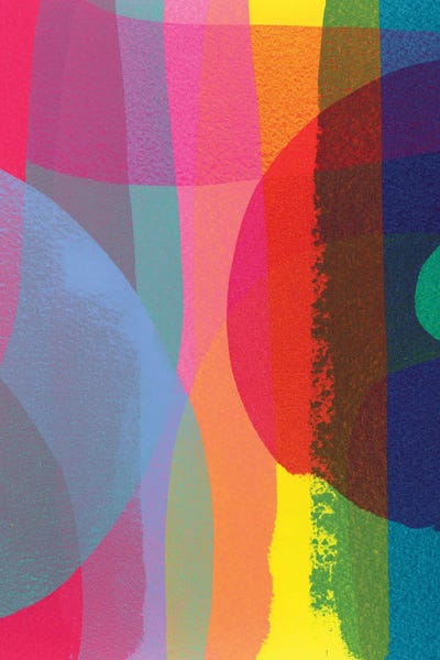 Colorful Abstracts: Joy by Lara Fdez