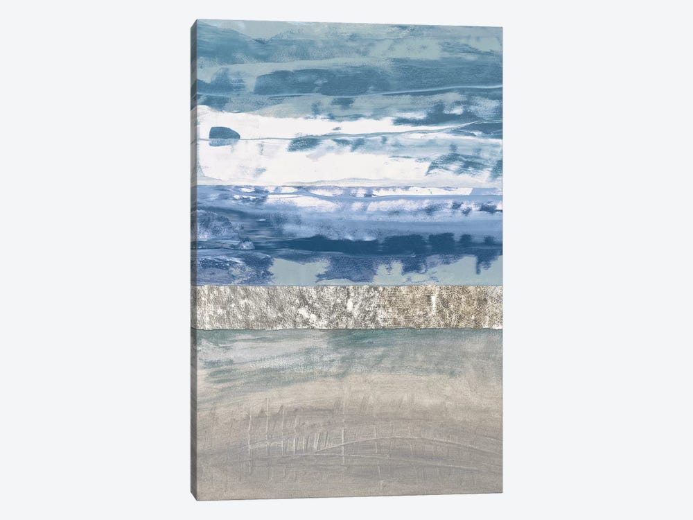Coastal Hues II by Laurie Fields 1-piece Canvas Wall Art
