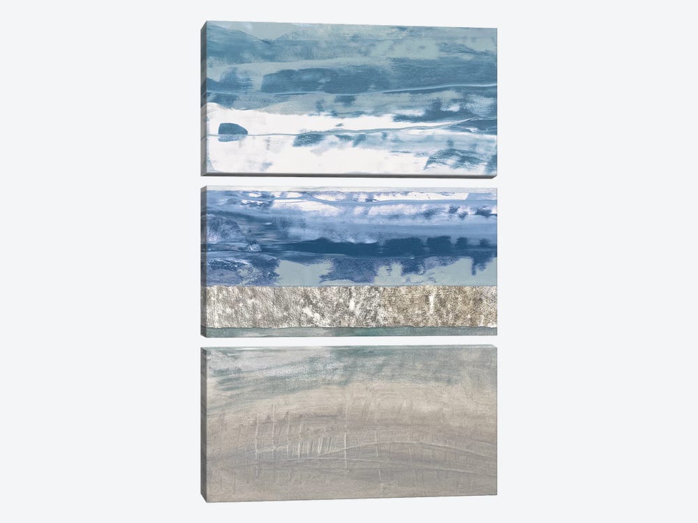 Coastal Hues II by Laurie Fields 3-piece Canvas Artwork