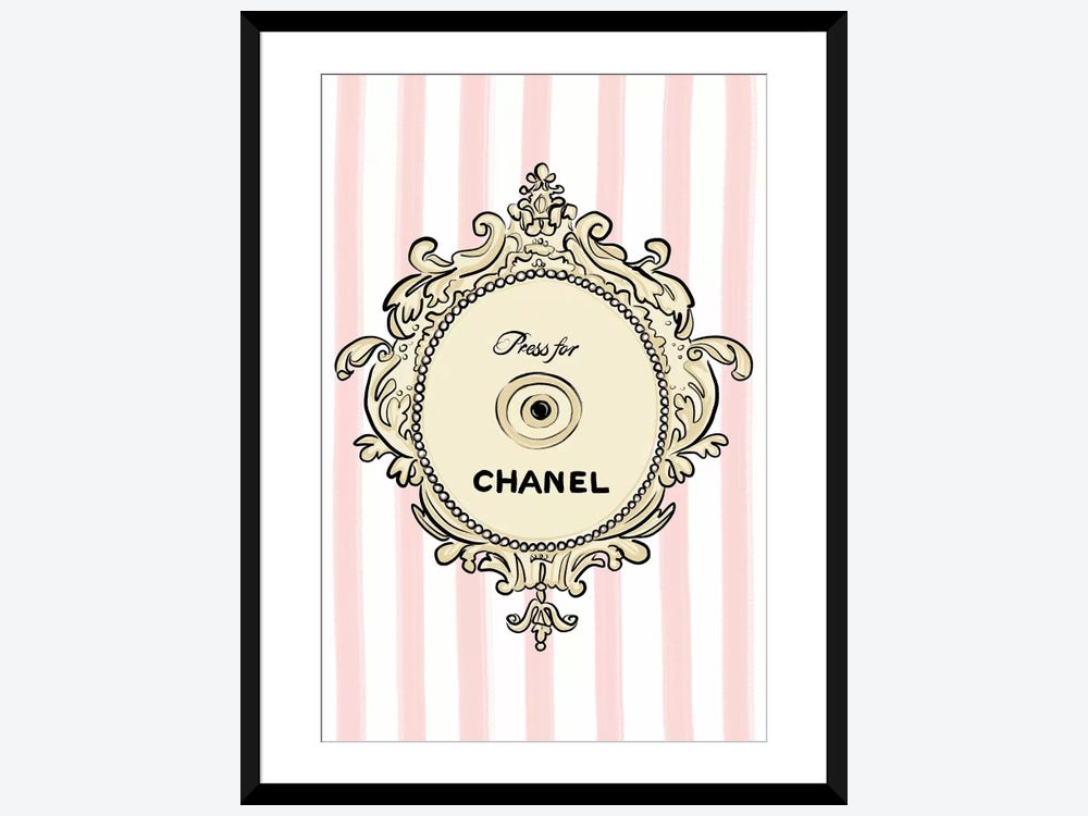 iCanvas Chanel Necklace by La femme Jojo Framed - Bed Bath & Beyond -  37675870