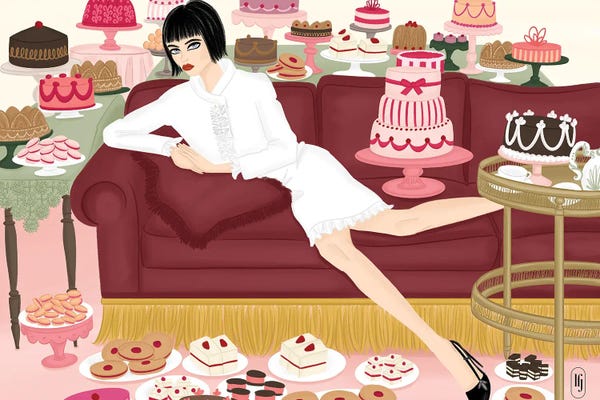 High Heels: All The Cakes by La femme Jojo